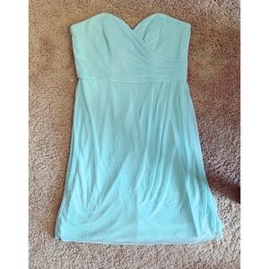 SALE! Mint green David’s Bridal bridesmaid dress
